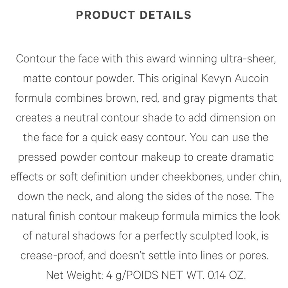 Kevyn Aucoin - The Sculpting Powder - Picture 6 of 7